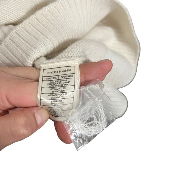 NWT BB Dakota Steve Madden Break My Stride Oatmeal Sweater Dress Cabincore L - Picture 10 of 10